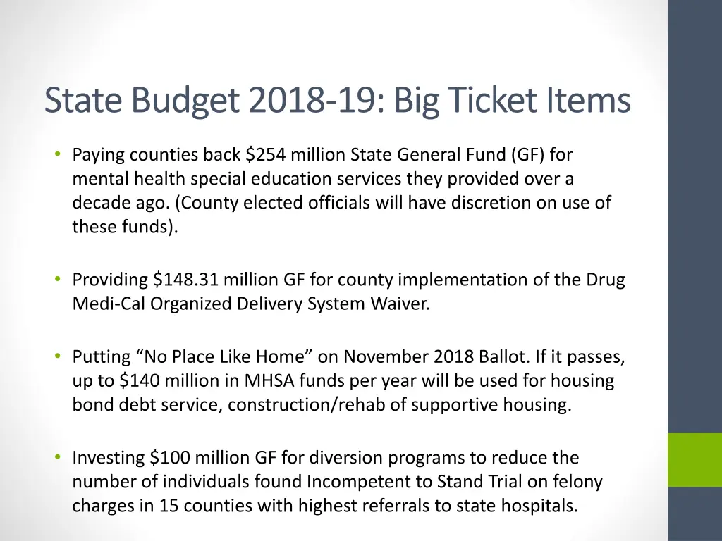 state budget 2018 19 big ticket items