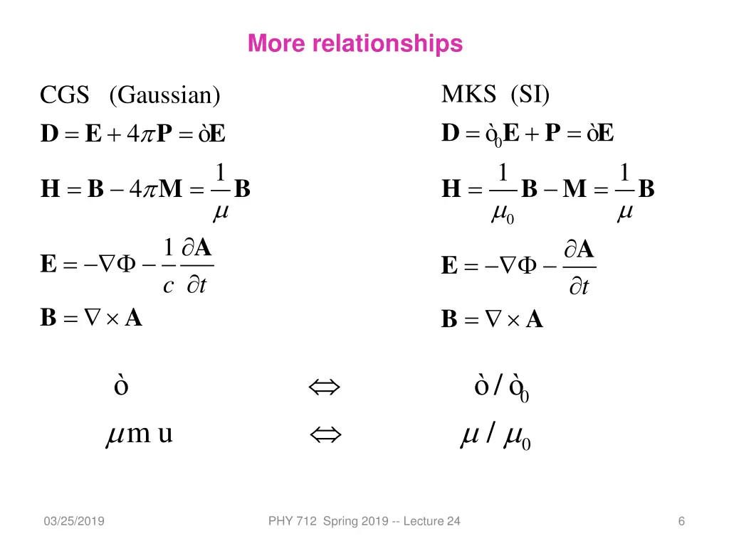 more relationships