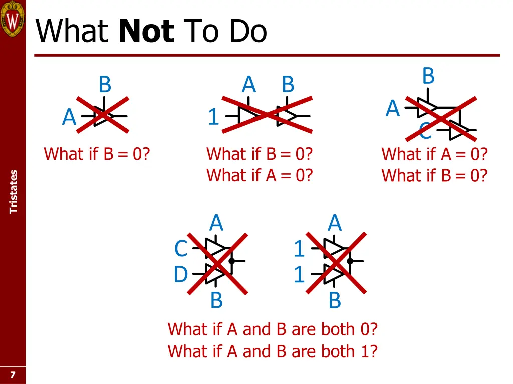 what not to do