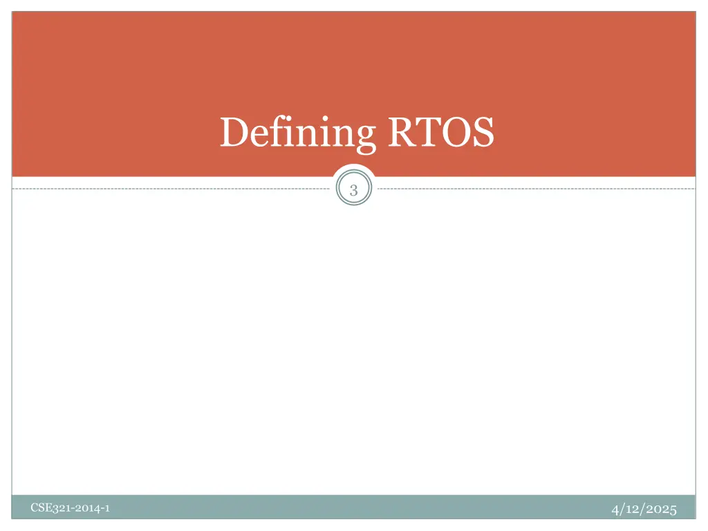 defining rtos