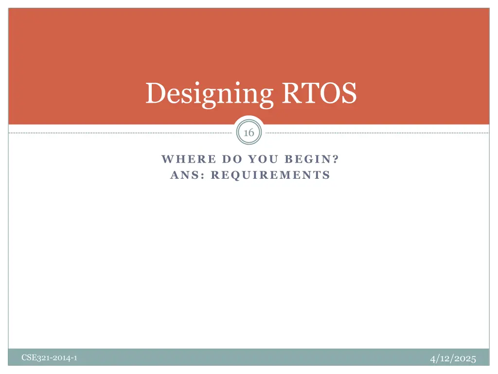 designing rtos