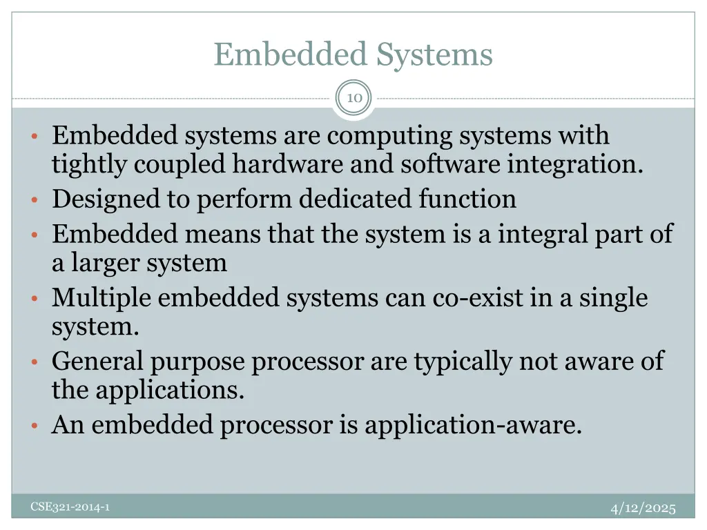 embedded systems 1