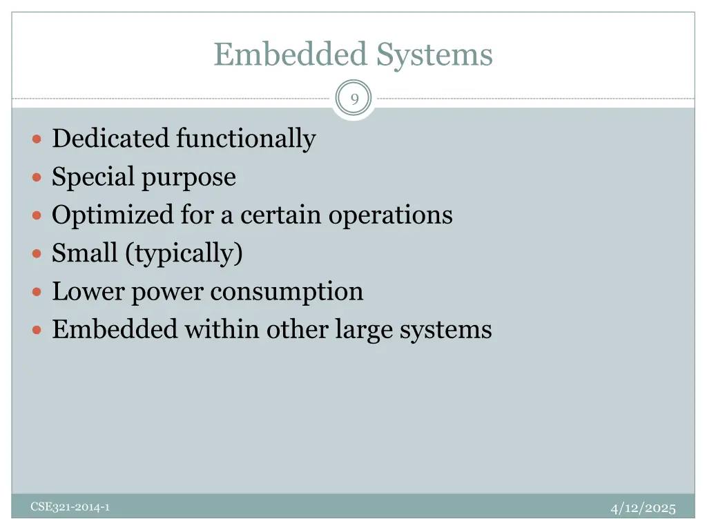 embedded systems