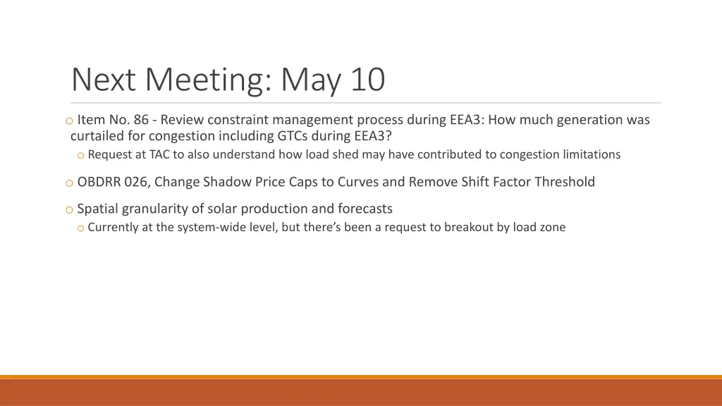 next meeting may 10