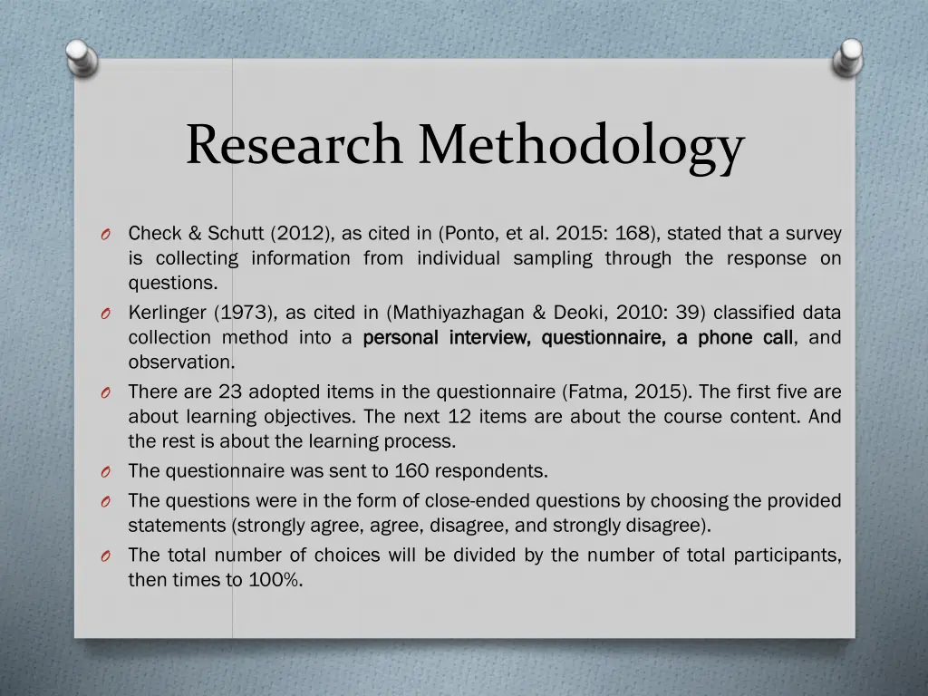research methodology