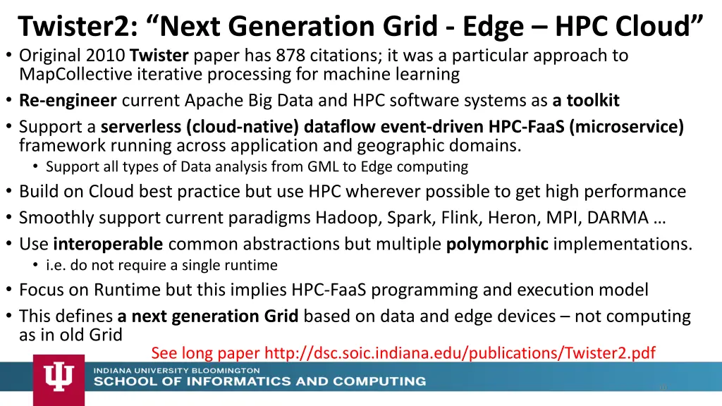 twister2 next generation grid edge hpc cloud
