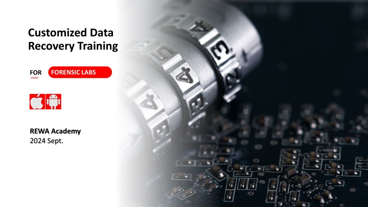 customized data recovery training