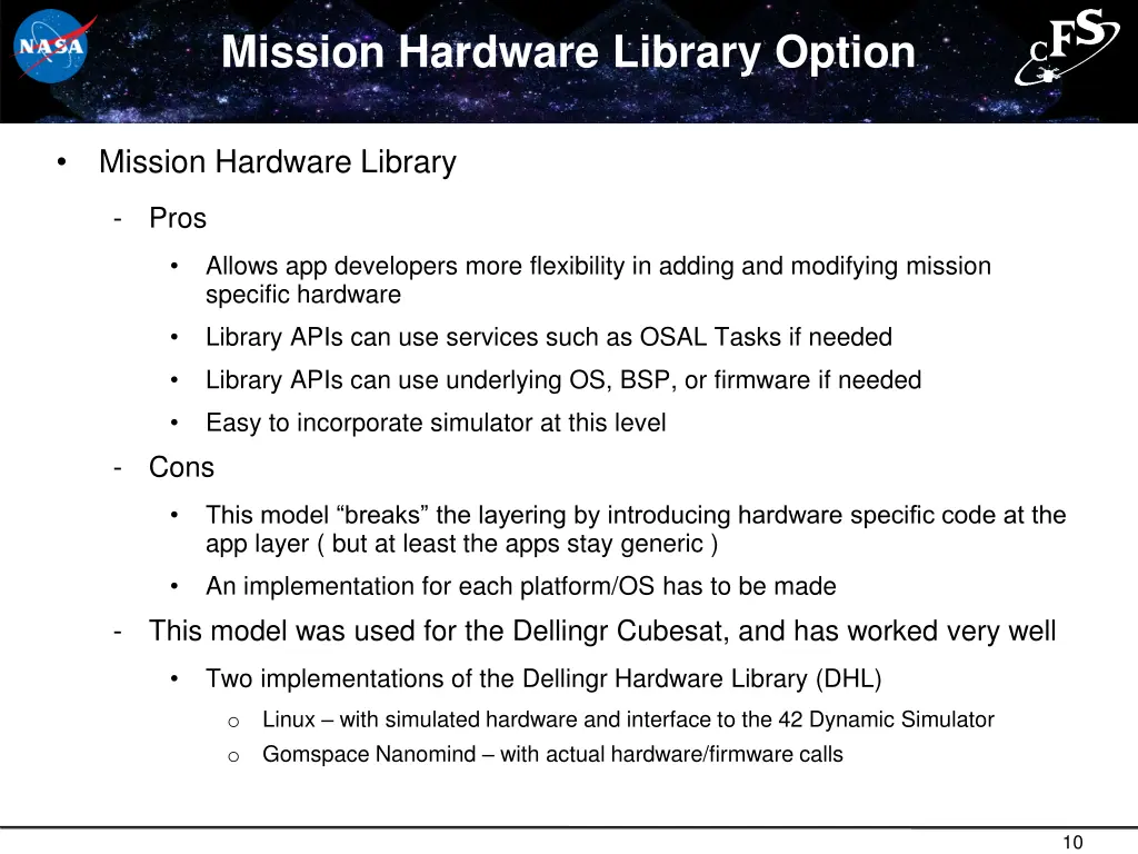 mission hardware library option 1