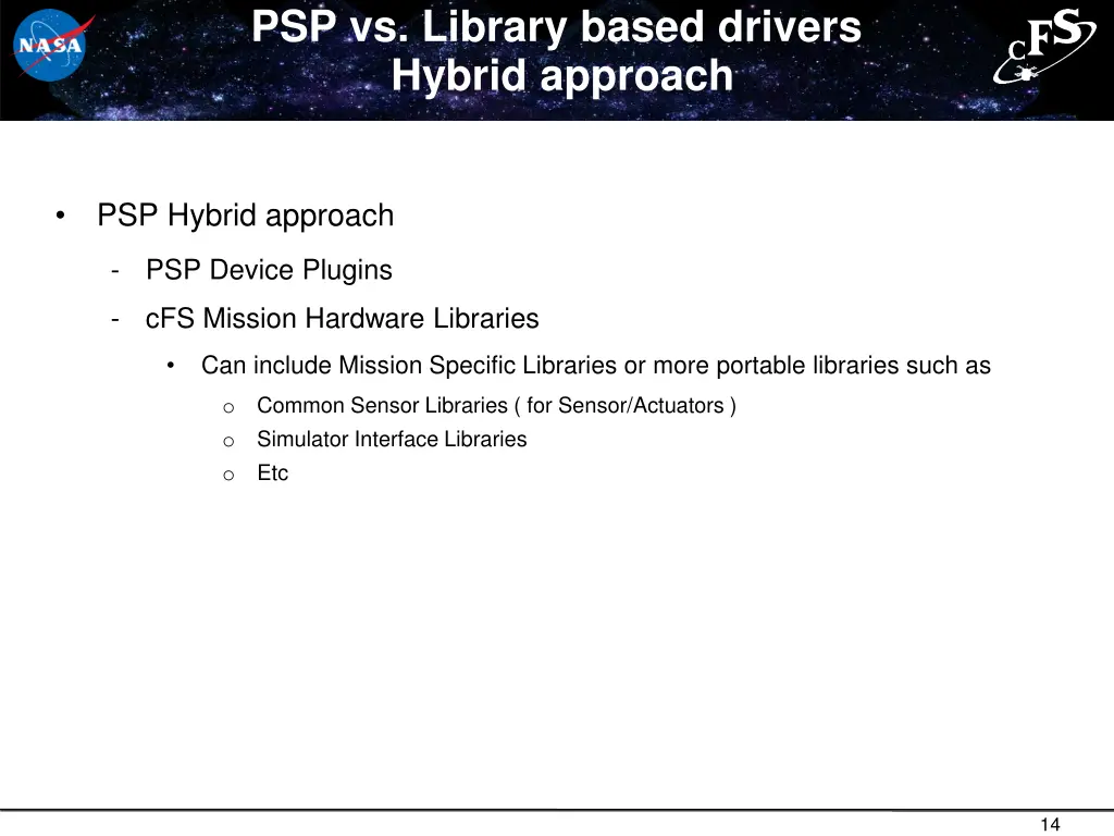 psp vs library based drivers hybrid approach 1