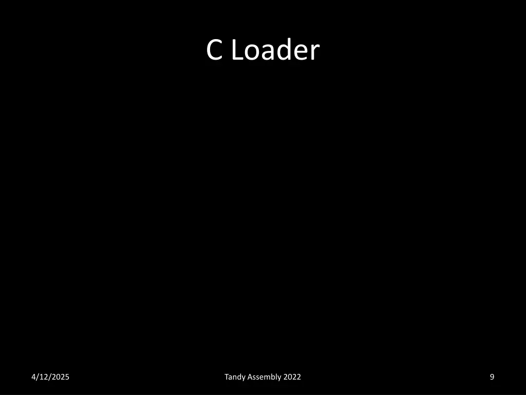 c loader