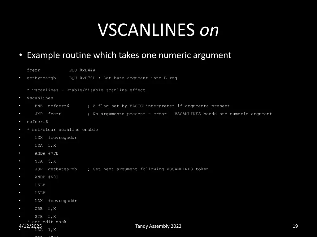 vscanlines on