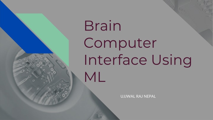 brain computer interface using ml