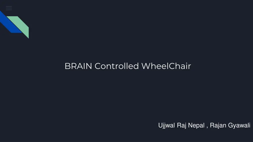 brain controlled wheelchair