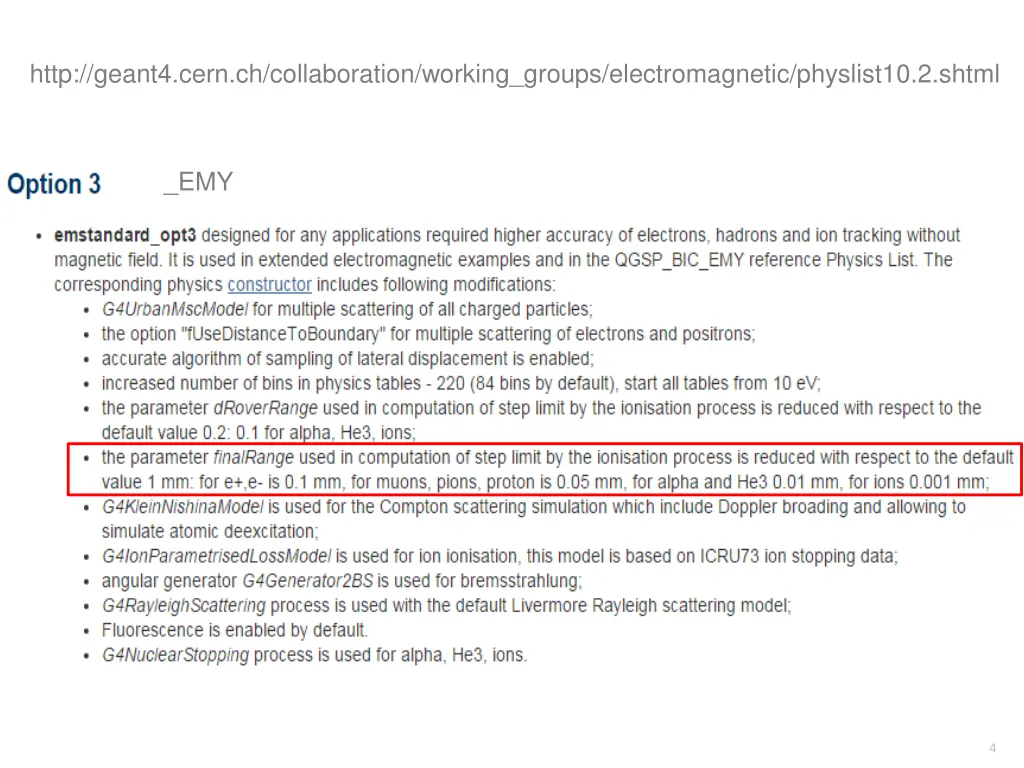 http geant4 cern ch collaboration working groups