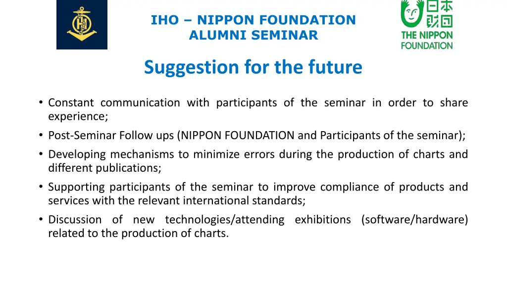 iho nippon foundation alumni seminar 4