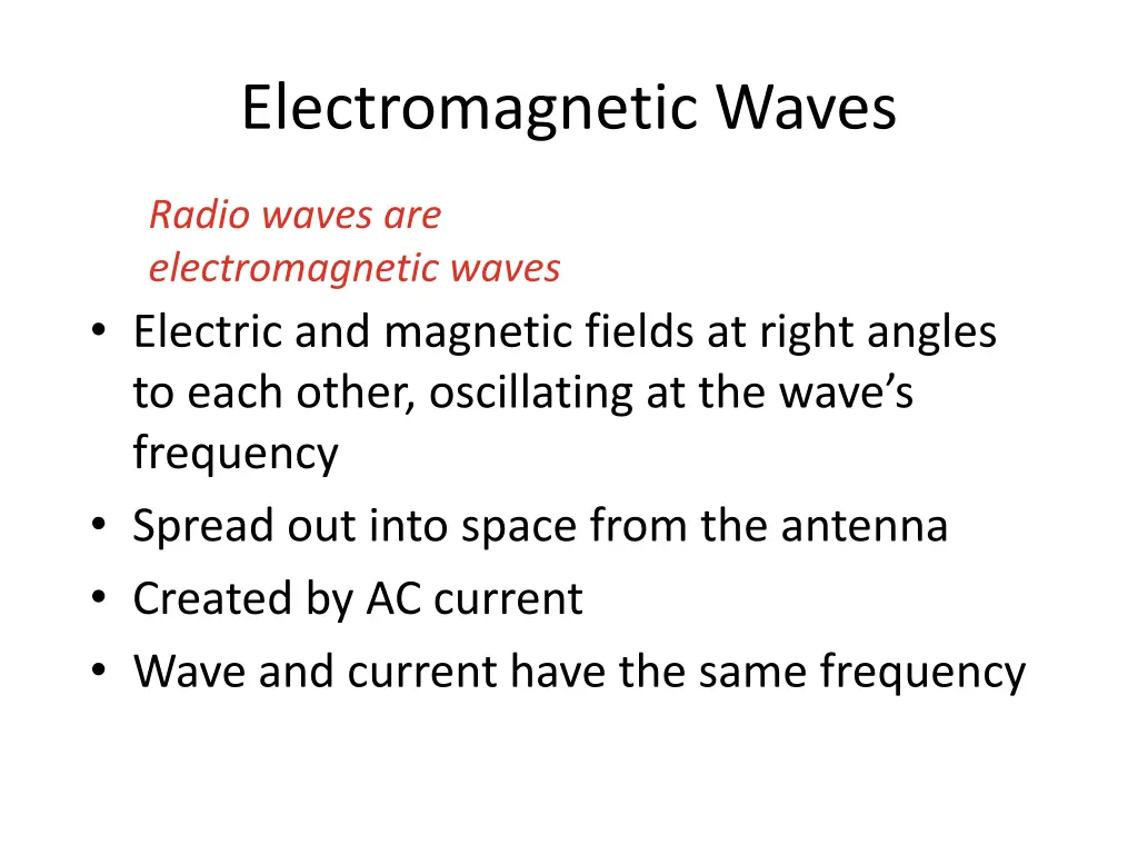 electromagnetic waves