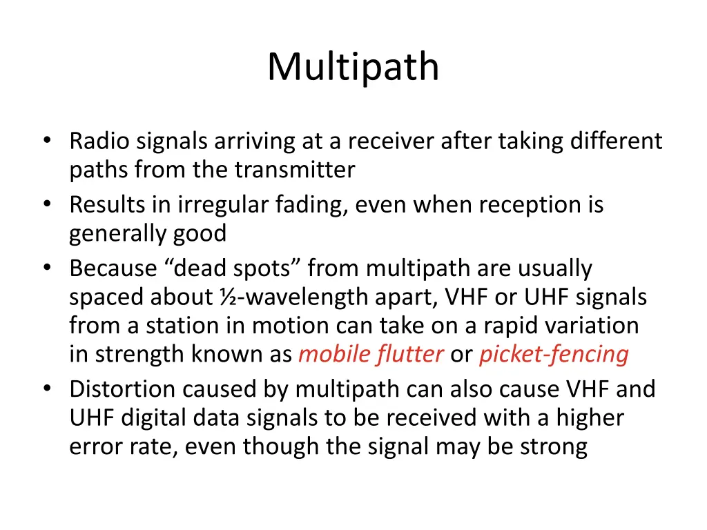 multipath