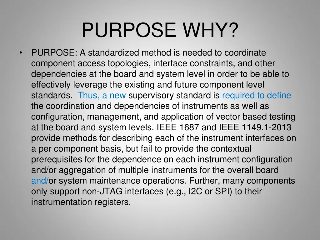 purpose why 2