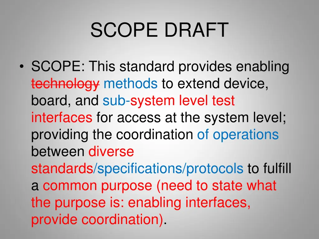 scope draft 1