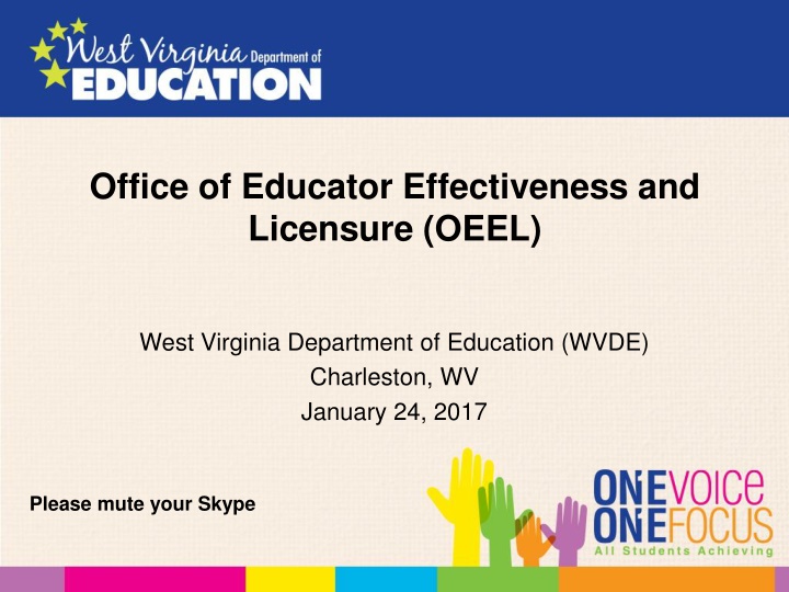 office of educator effectiveness and licensure