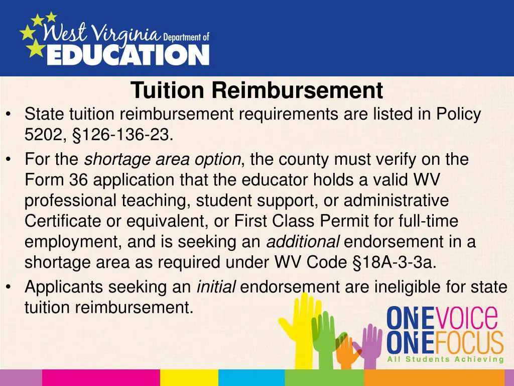 tuition reimbursement state tuition reimbursement