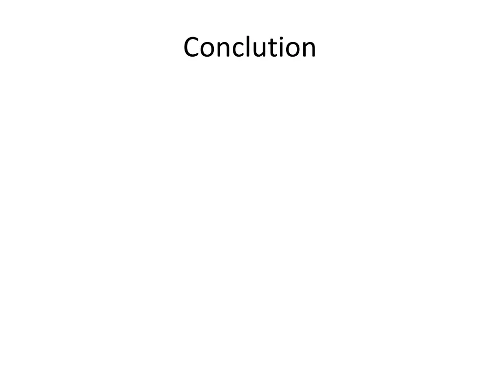 conclution