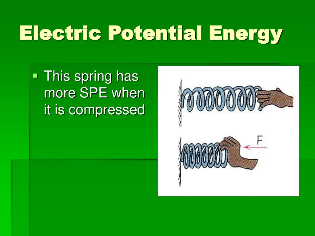 electric potential energy electric potential 1