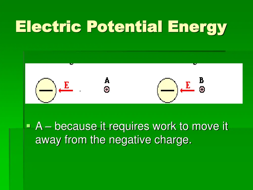 electric potential energy electric potential 5