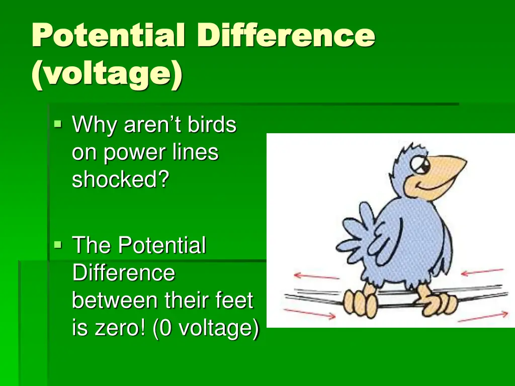 potential difference potential difference voltage 4