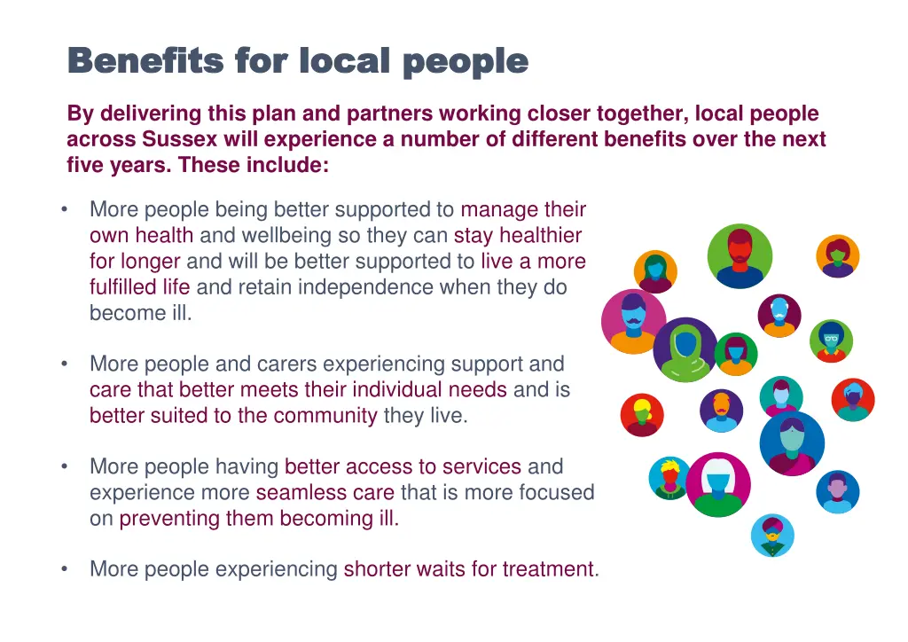 benefits for local people benefits for local