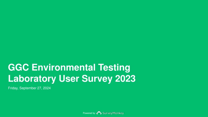 ggc environmental testing laboratory user survey