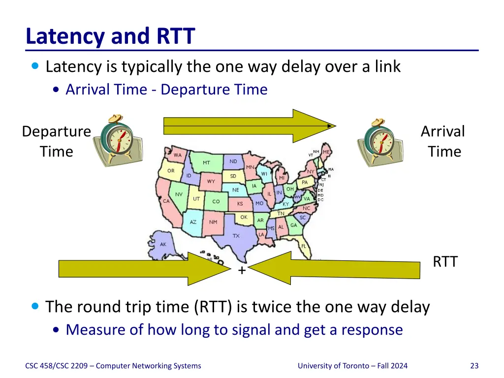 latency and rtt latency is typically