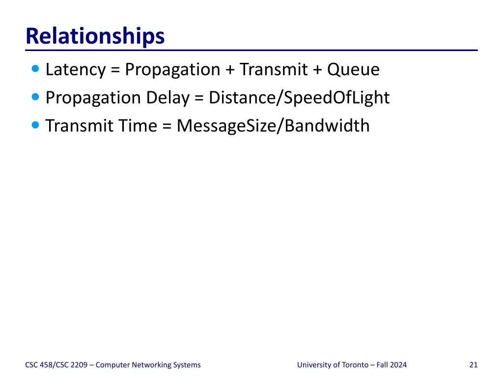 relationships