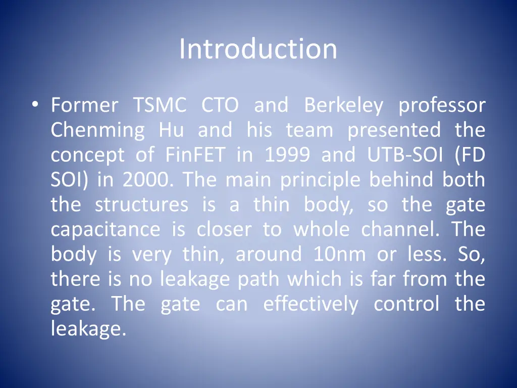 introduction