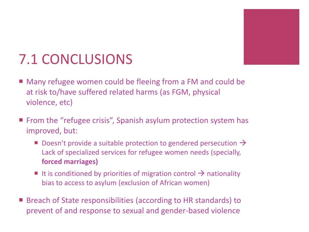 7 1 conclusions