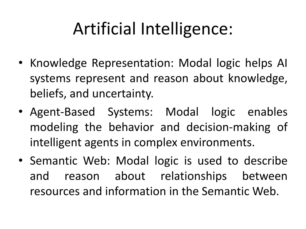 artificial intelligence