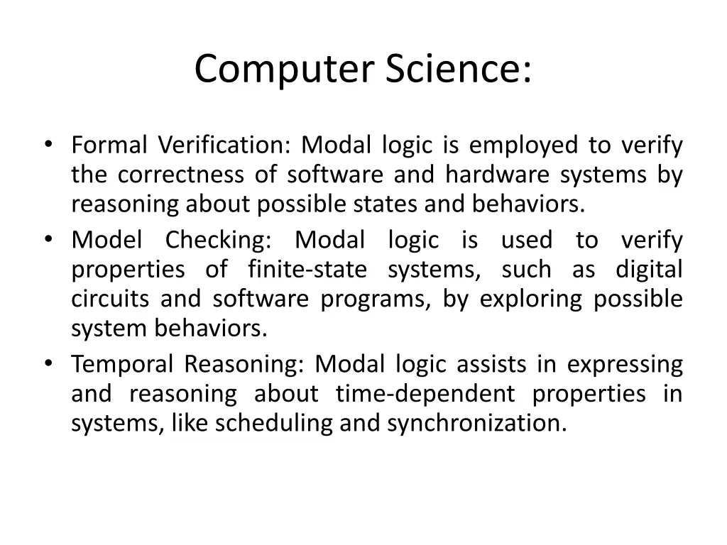 computer science