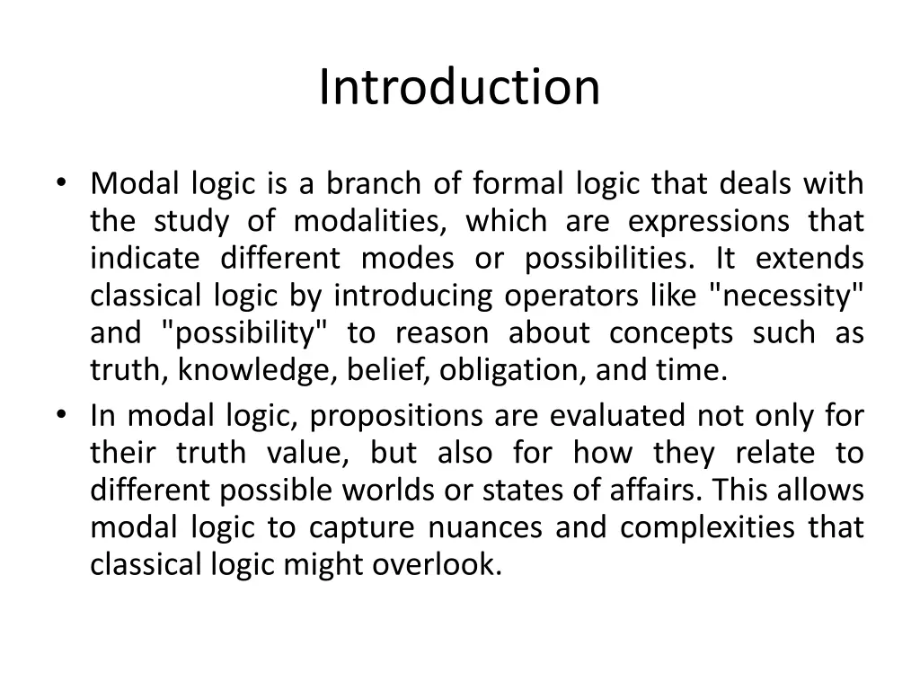 introduction