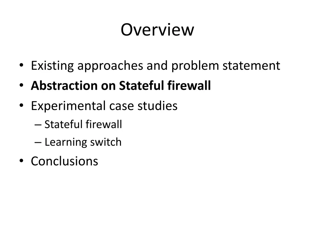 overview 2
