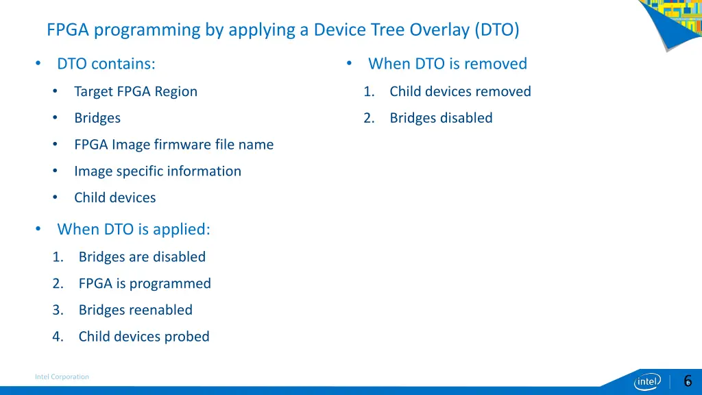 fpga programming by applying a device tree