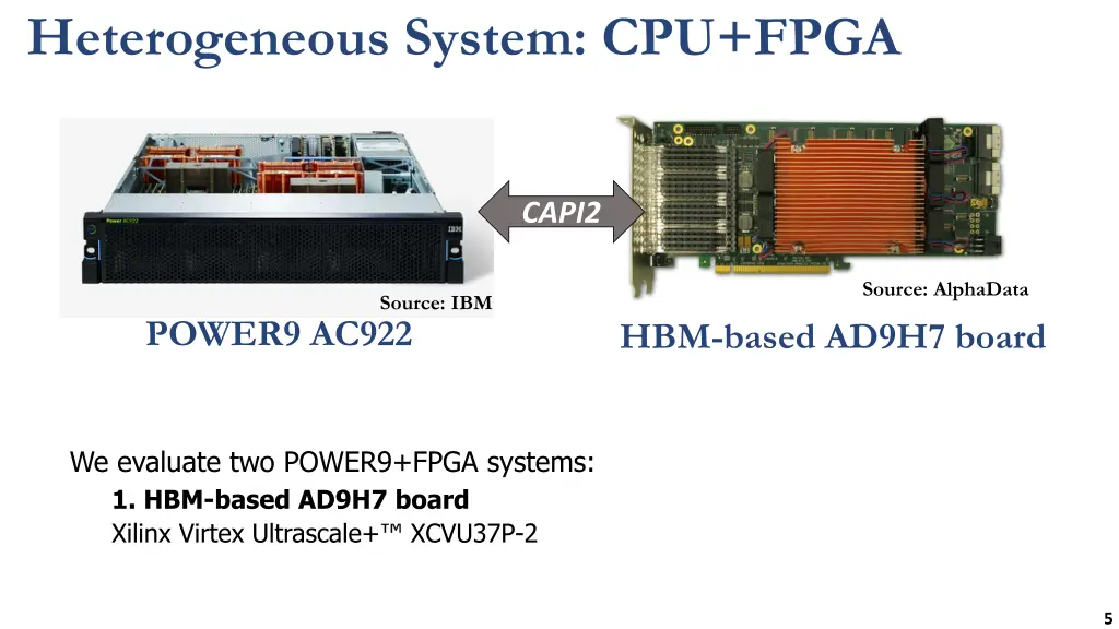 heterogeneous system cpu fpga