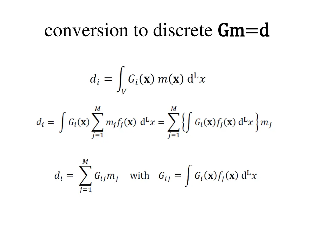 conversion to discrete gm