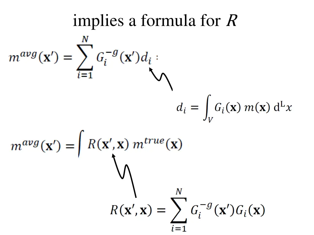 implies a formula for r 1