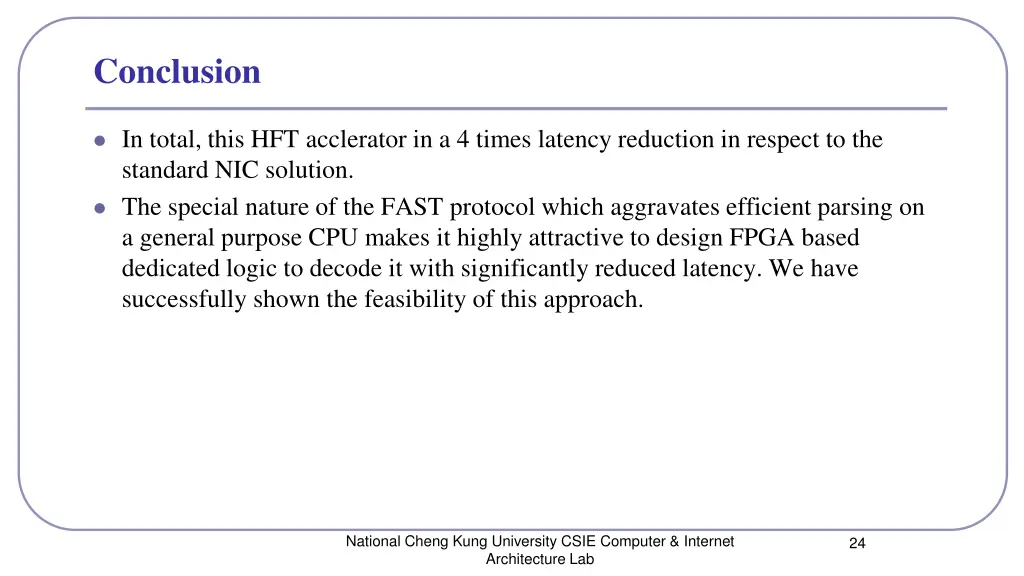 conclusion
