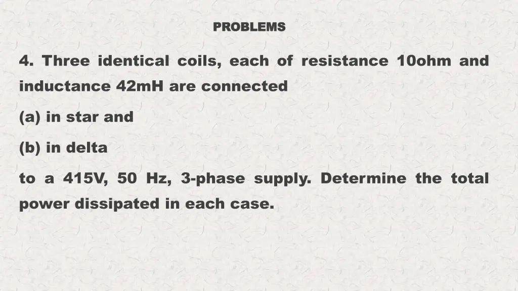 problems problems 3