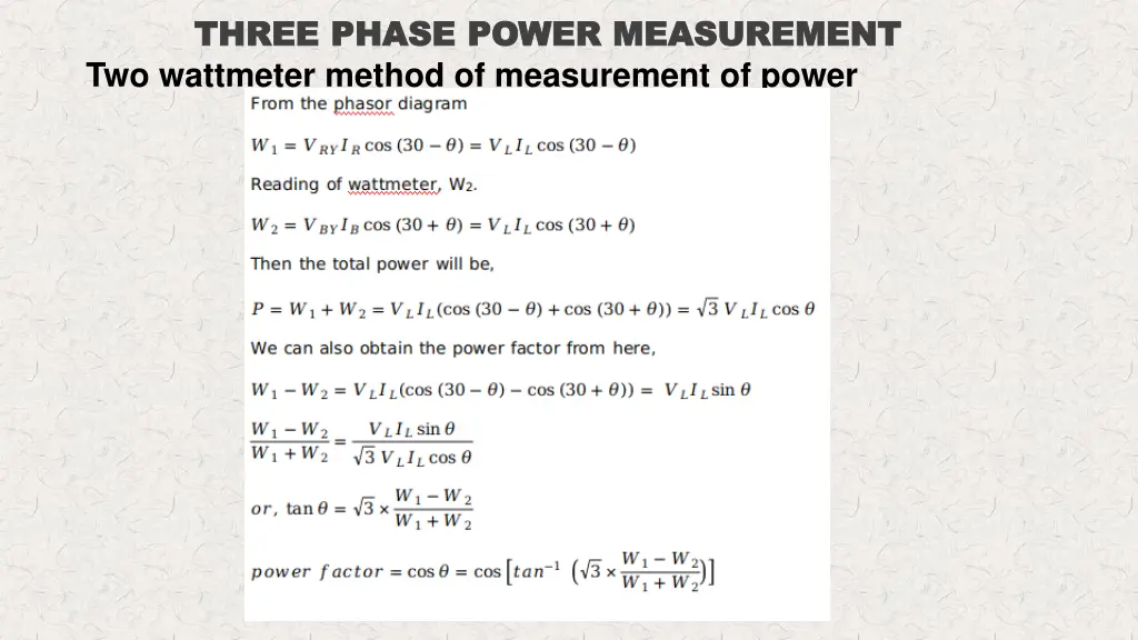 three phase power measurement three phase power 8