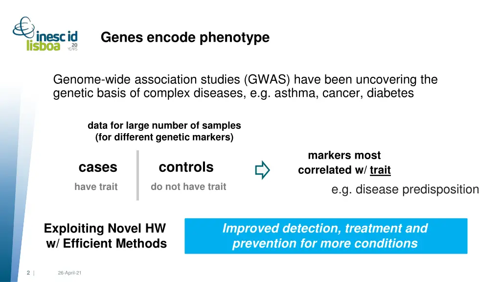 genes encode phenotype
