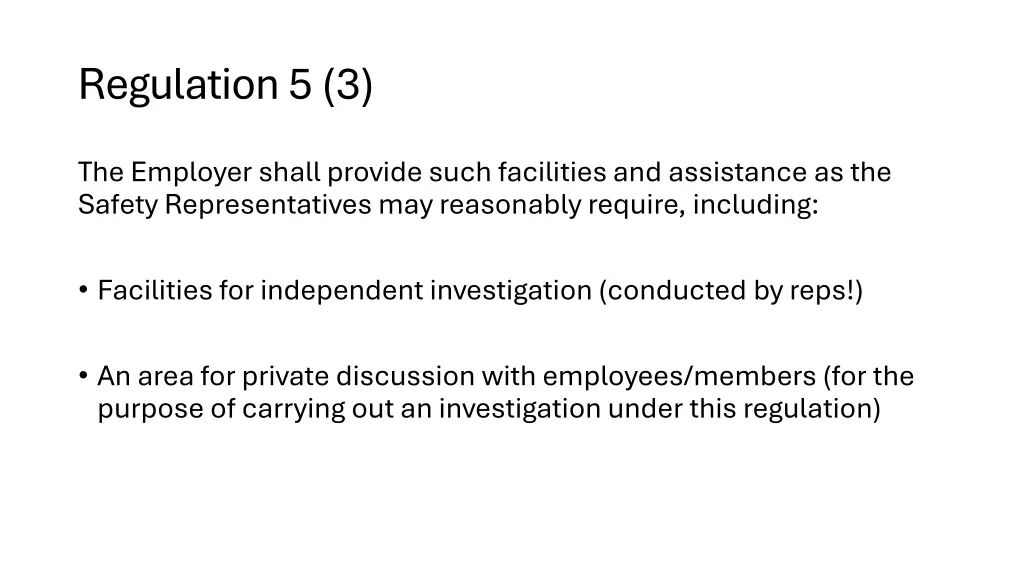 regulation 5 3