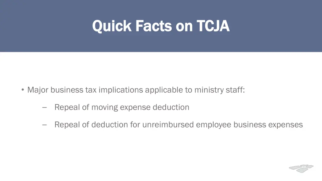 quick facts on tcja quick facts on tcja 2