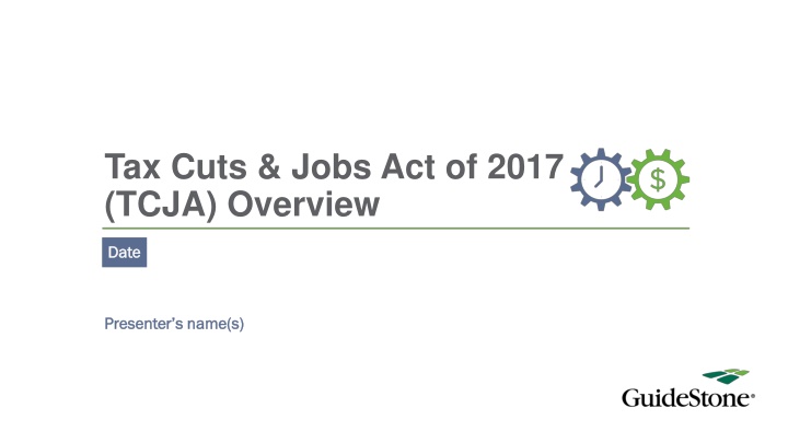 tax cuts jobs act of 2017 tcja overview